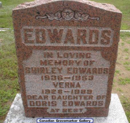 Edwards headstone